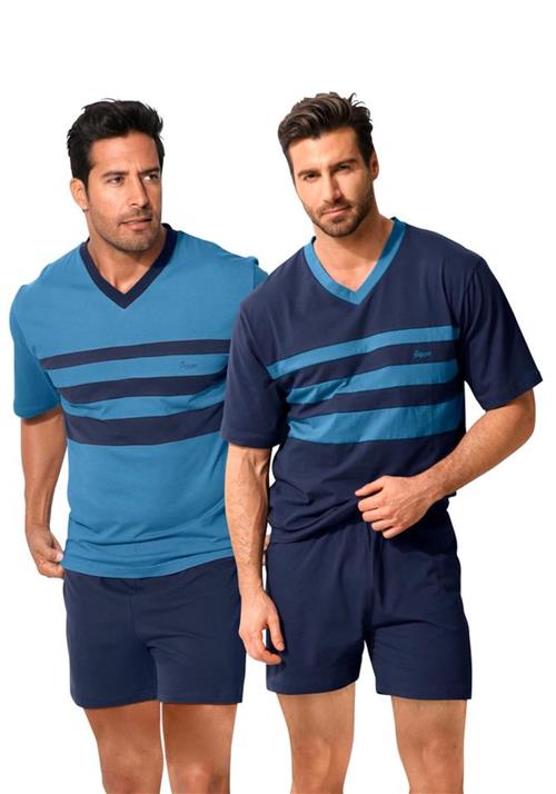 LE JOGGER Pyjamas kort  blå / navy