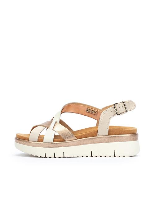 PIKOLINOS Sandaler  guld / hvid