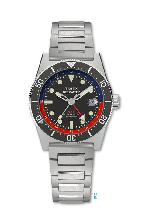 TIMEX Analogt ur  blandingsfarvet