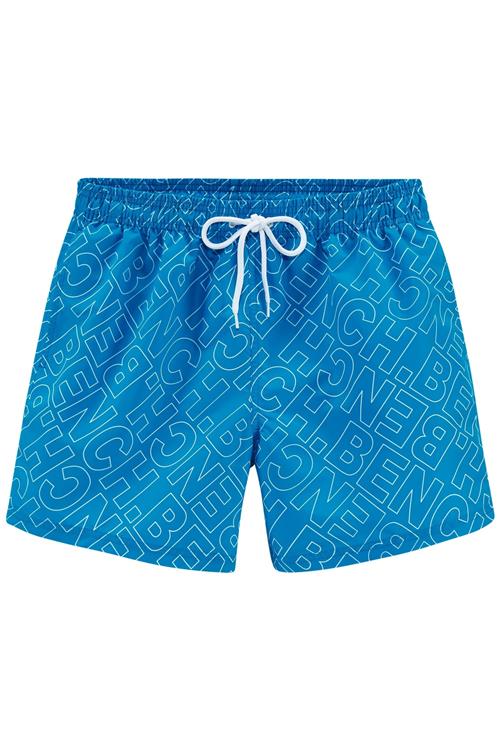 BENCH Badeshorts  turkis / royalblå