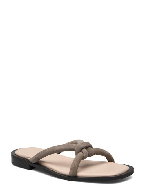 Selected | Slfsara Padded Suede Slider | 38