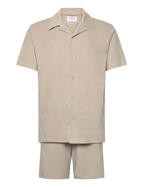 Lindbergh | Relaxed Fit Towel Shirt S/S Set | L