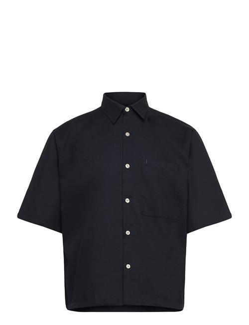 Lindbergh | Solid Dobby Cotton Shirt S/S | M