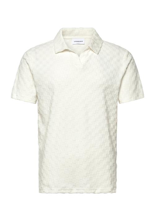 Lindbergh | Checkered Towel V-Neck Polo S/S | S