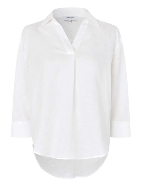 Rosemunde | Rwesther Linen 3/4 Sleeve Shirt | 42