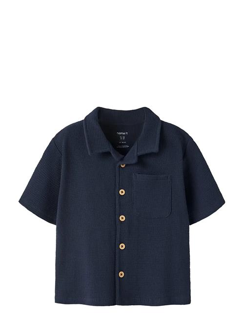 name it | Nmmharve Ss Nreg Shirt | 98