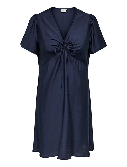 ONLY Carmakoma | Carcecilia Ss V-Neck Knee Dress Wvn | 48