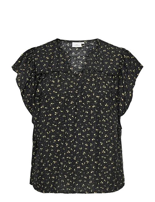 ONLY Carmakoma | Caralberthe S/S V-Neck Top Aop | 46