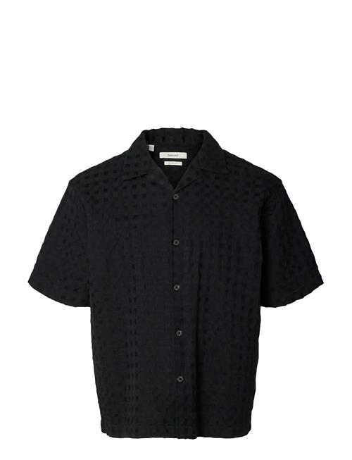 Selected | Slhrlxmonty Texture Ss Shirt | M
