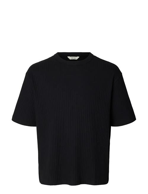 Selected | Slmrelaxsimon Ribbed Ss Tee | XL