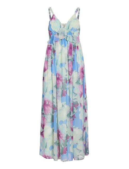 Vila | Vipeony V-Neck Maxi Strap Dress/Dc/Ka | 36