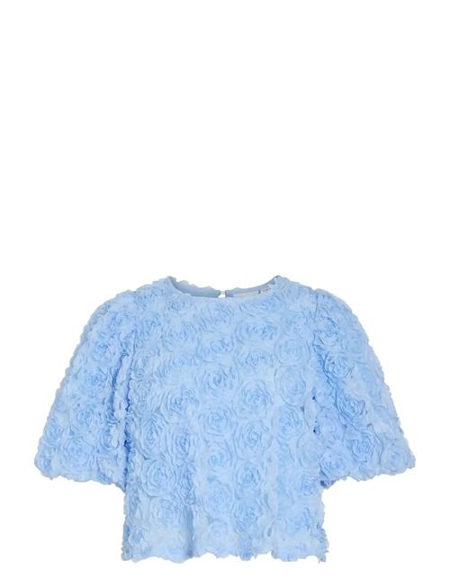 Vila | Viglory S/S O-Neck Top/Dc/Ka | 36