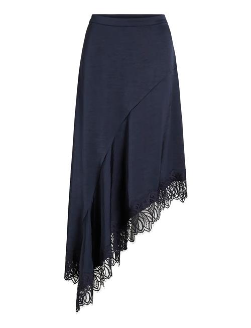 Vila | Vilea High Low Lace Skirt | 40