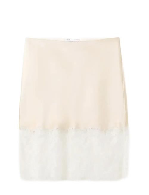 Mango | Lace Slip Skirt | L