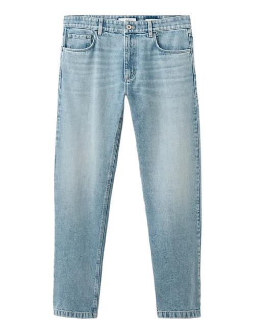 Mango | Straight Fit Cotton-Linen Jeans | 48