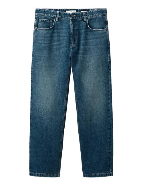 Mango | Straight Fit Cotton-Linen Jeans | 44