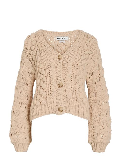 ROUGE EDIT | Rouamelia Ls V-Neck Cardigan | XS