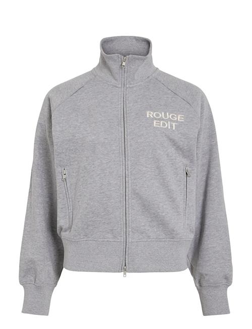 ROUGE EDIT | Rouyork L/S High Neck Zipper Sweat | XS