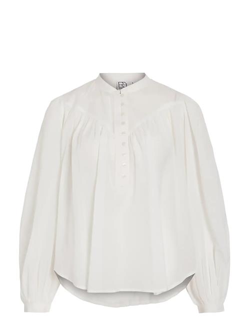 ROUGE EDIT | Rousally L/S China Collar Shirt | 34