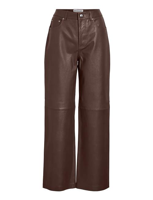ROUGE EDIT | Roucamely Hw S/F Leather Trouser | 40