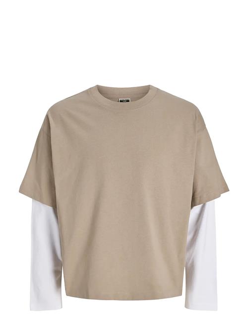 Jack & Jones | Jcobiarritz Doublelayer Tee Ls Styd Ss26 | S