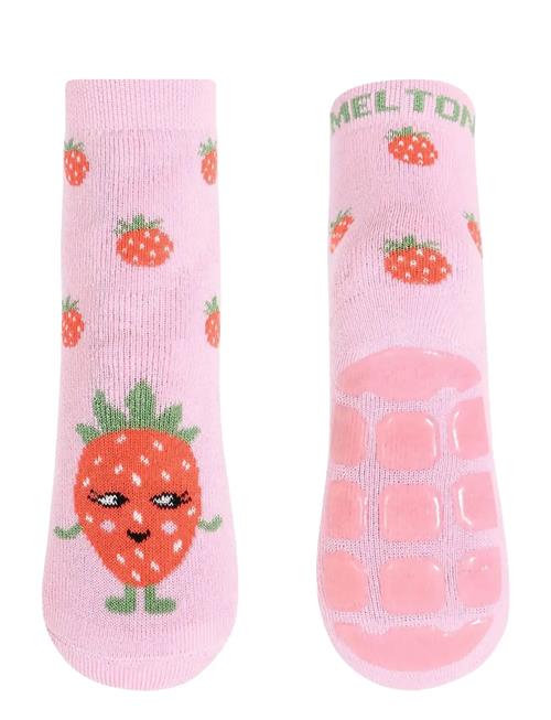 Melton | Strawberry Socks - Anti-Slip | 23/26