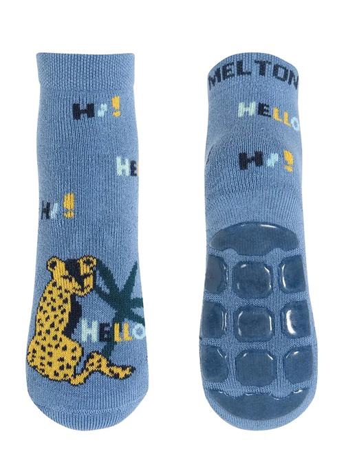Melton | Leopard Socks - Anti-Slip | 17/19