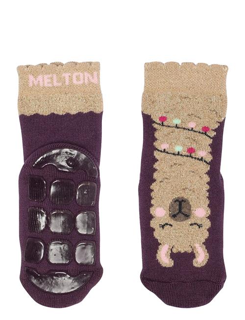 Melton | Llama Socks - Anti-Slip | 20/22