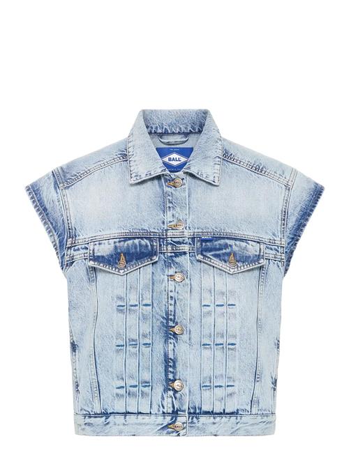 BALL | Bapietro Denim Short Waistcoat | L
