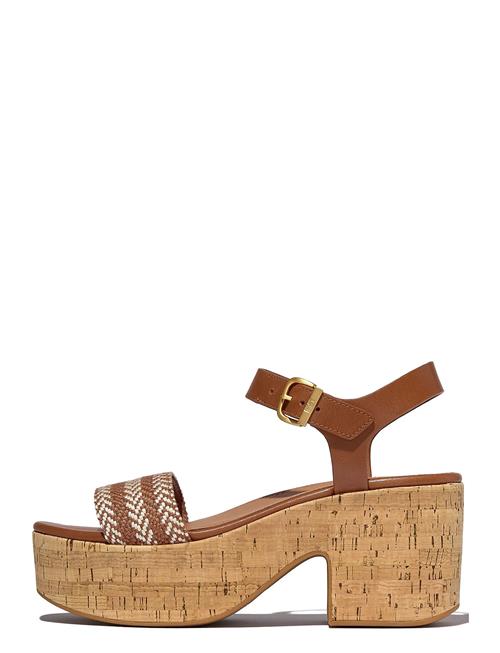FitFlop | Platfforms V-Weave/Leather Heeled A/Strap Sandals | 37
