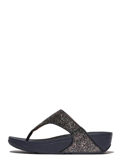 FitFlop | Lulu Multi-Tonal Glitter Toe-Post Sandals | 41