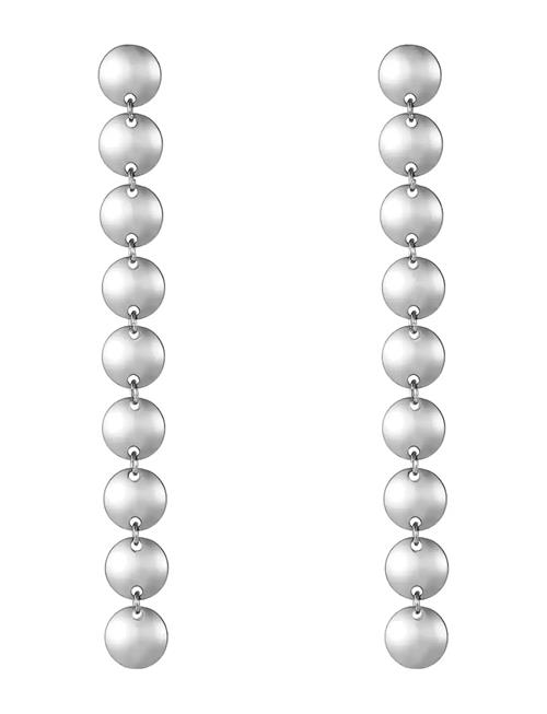 Bud to rose | Capri Long Earring Silver | ONE SIZE