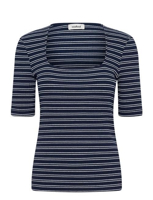 Soaked | Slsimone Striped Tee | M
