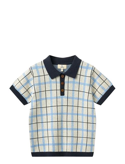 Copenhagen Colors | Knitted Checkered Polo | 92
