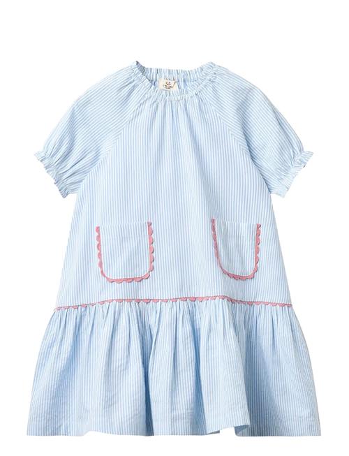 Copenhagen Colors | Seersucker Dress W. Pockets | 128