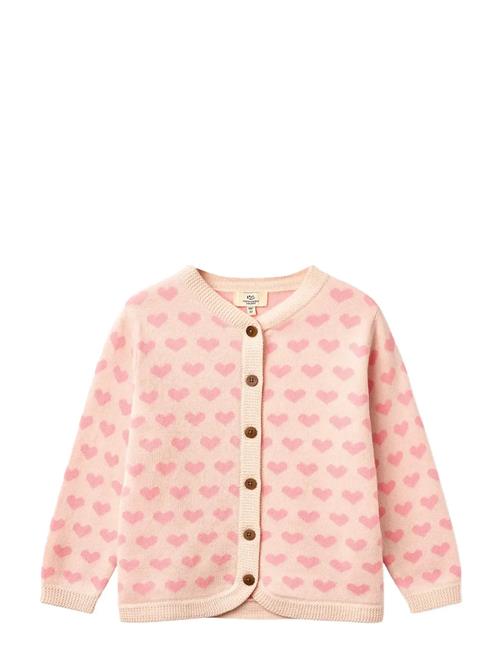 Copenhagen Colors | Heart Cardigan W. Crochet Edge | 98