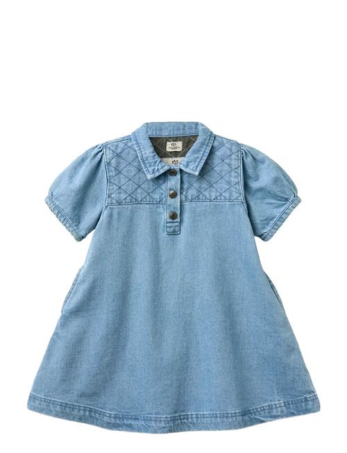 Copenhagen Colors | Organic Quilted Denim Dress | 146