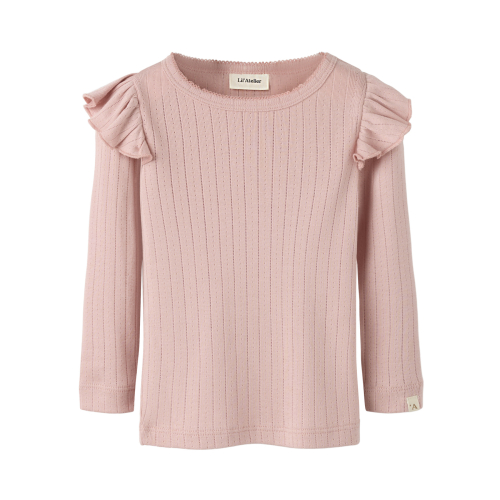 LIL ATELIER Bluse Rachel Nan Misty Rose