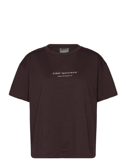 aim´n | Serif Boxy T-Shirt | M