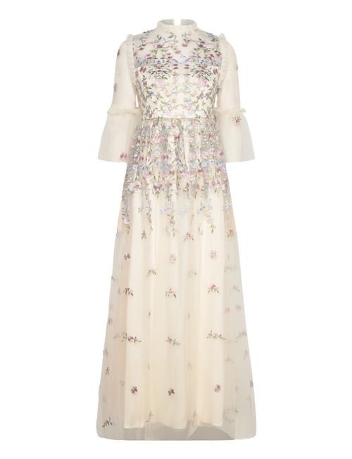 Malina | Nicolina Long Sleeved Lace Maxi Dress | S