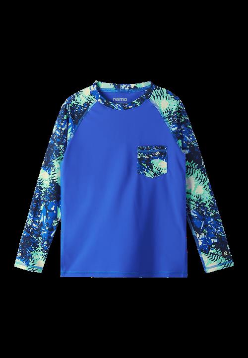 Reima Kroolaus Solsikker Skjorte Sparkly Blue  Sparkly Blue-104 cm  Blå  104 cm  mand