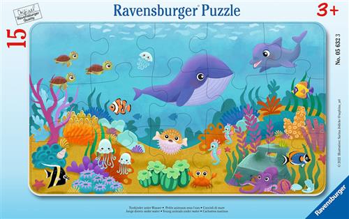 Ravensburger Unge Dyr Under Vand Multicolor  Multicolor One Size  Blå  One Size 3+ Years unisex