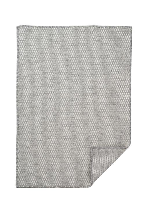 Klippan Yllefabrik Knut Lambswool Baby Blanket Grey  Grey One Size  Grå  One Size  unisex