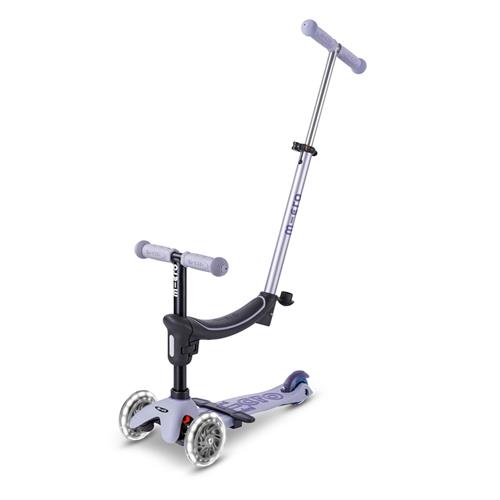 Micro Mini2grow Deluxe Magic LED 2.0 Løbehjul Lavender Mist  Lavender Mist One Size  Lilla  One Size  unisex