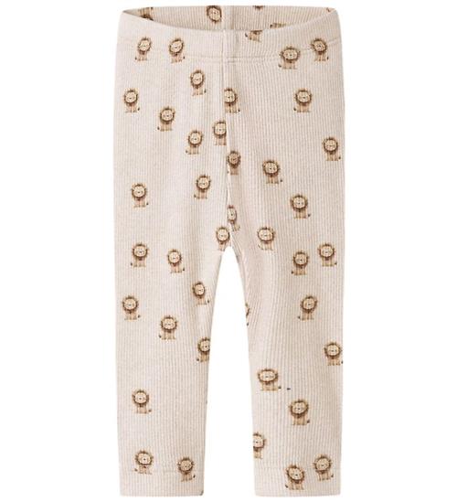 Name It Leggings - Rib - NbmHobit - Peyote Melange