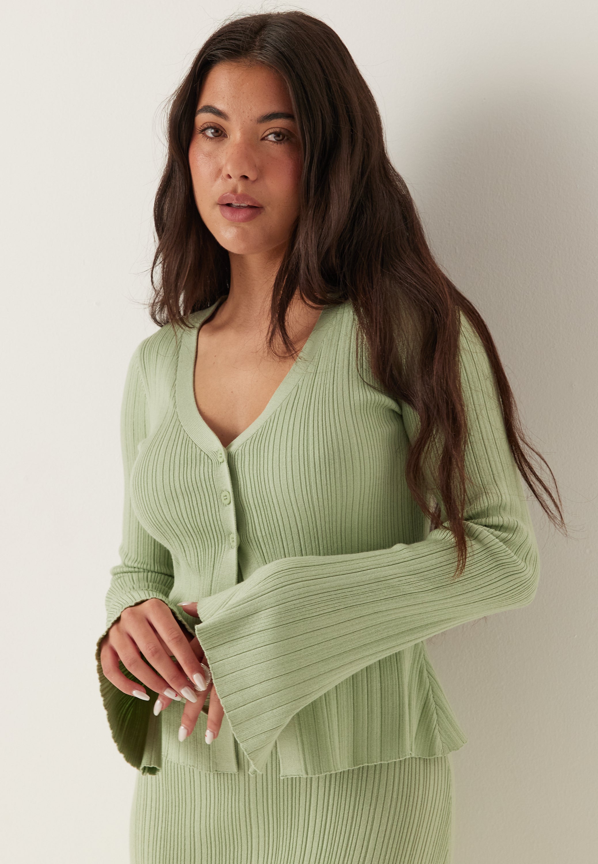 BUBBLEROOM Carrie Knitted Cardigan
