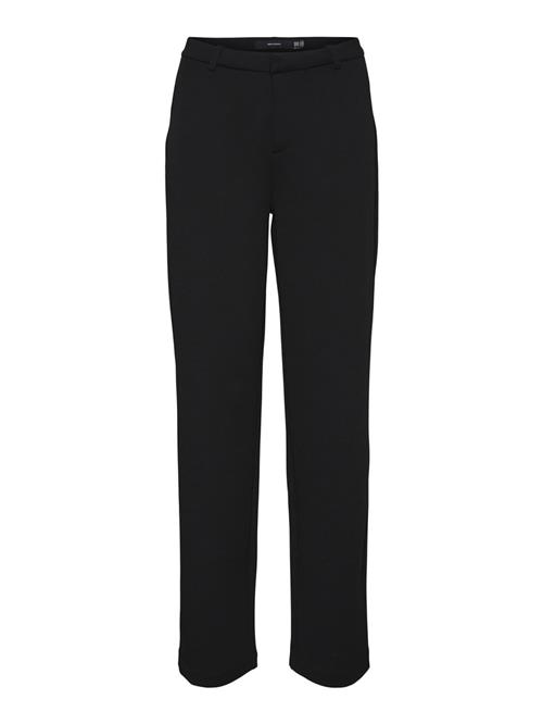Vero Moda Tall Lærredsbukser 'Zamira'  sort