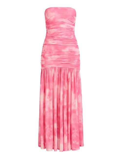 Bardot | Solana Printed Mesh Maxi Dress | 40