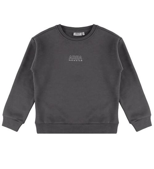 Kids Only Sweatshirt - KogZenja - Blackened Pearl/Vasastan