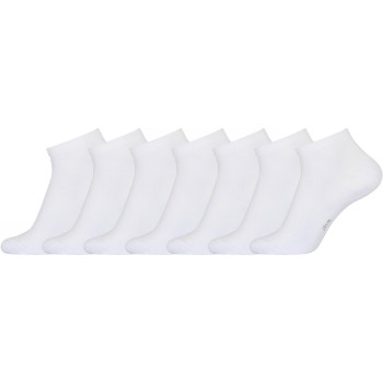 JBS Strømper 7P Bamboo Anklet Socks Hvid Str 41/44 Herre